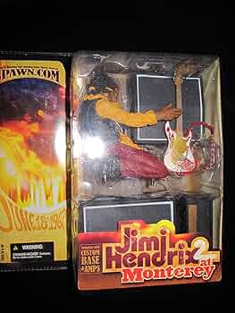 最終価格！Jimi Hendrix 2 at Monterey フィギュア未開封 Jimi Hendrix II